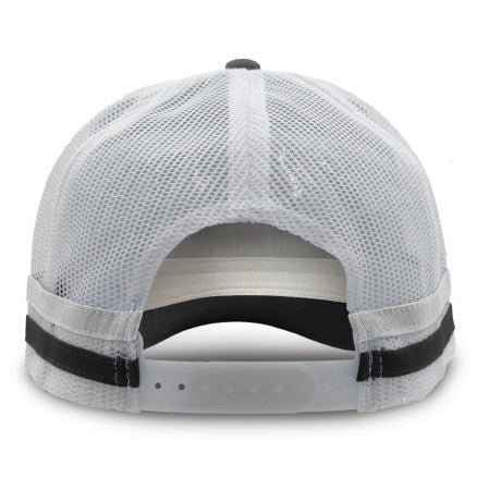 RCA Striped Trucker Cap - Black/White